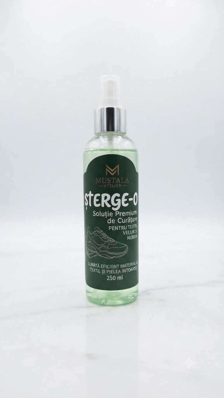 Sterge-o TEXTIL SI PIELE INTOARSA